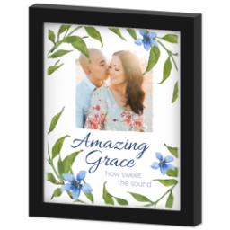 Thumbnail for 8x10 Photo Canvas With Contemporary Frame with Amazing Grace design 2
