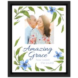 Thumbnail for 8x10 Photo Canvas With Floating Frame with Amazing Grace design 1