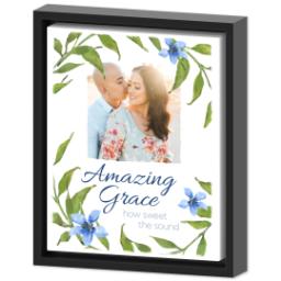 Thumbnail for 8x10 Photo Canvas With Floating Frame with Amazing Grace design 2