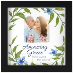 Thumbnail for 8x8 Photo Canvas With Contemporary Frame with Amazing Grace design 1