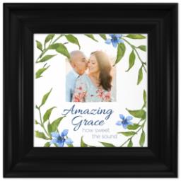 Thumbnail for 8x8 Photo Canvas With Classic Frame with Amazing Grace design 1