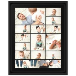 Thumbnail for 11x14 Collage Canvas With Floating Frame with Custom Color Collage design 1