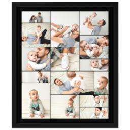 Thumbnail for 20x24 Collage Canvas With Contemporary Frame with Custom Color Collage design 1