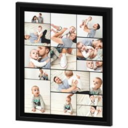 Thumbnail for 20x24 Collage Canvas With Contemporary Frame with Custom Color Collage design 2