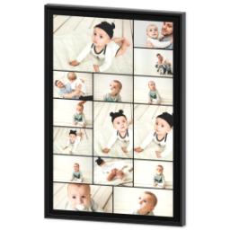 Thumbnail for 24x36 Collage Canvas With Floating Frame with Custom Color Collage design 2