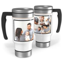 Thumbnail for 14oz Collage Photo Travel Mug with Custom Color Collage design 1