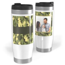 Thumbnail for 14oz Personalized Travel Tumbler with Camo design 1