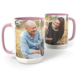 Thumbnail for Pink Photo Mug, 15oz with Full Photo design 1