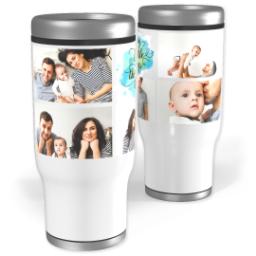 Thumbnail for Stainless Steel Tumbler, 14oz with Enjoy Little Things design 1