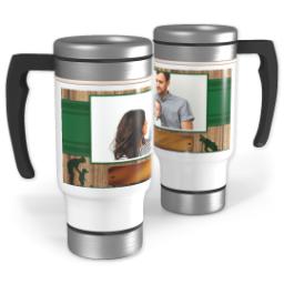 Thumbnail for 14oz Stainless Steel Travel Photo Mug with Golf Dad design 1