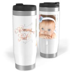 Thumbnail for 14oz Personalized Travel Tumbler with Mommy Fuel design 1