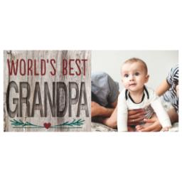 Thumbnail for 14oz Stainless Steel Travel Photo Mug with World's Best Natural Grandpa design 2