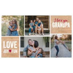 Thumbnail for Premium Grande Photo Mug with Lid, 16oz with Love Grandpa design 2