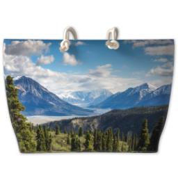 Thumbnail for Weekender Tote - Rope Handles (24x13in) with Full Photo design 1
