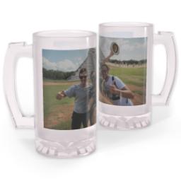 Thumbnail for Personalized Beer Stein with Full Photo design 1