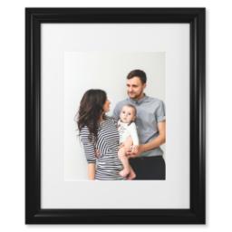 Thumbnail for 11x14 Photo Matte Print with 16x20 2" Traditional Black Frame with Full Photo design 1
