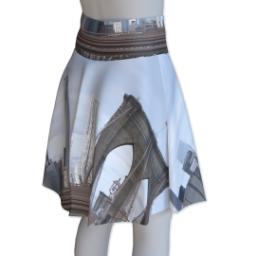 Thumbnail for Photo Skater Skirt - Suede (Women XS) with Full Photo design 3
