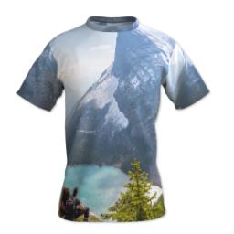 Thumbnail for Photo Short Sleeve T-Shirt (Men S) with Full Photo design 1