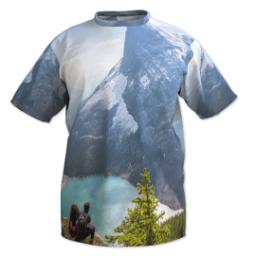 Thumbnail for Photo Short Sleeve T-Shirt (Men XXL) with Full Photo design 1