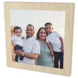 Thumbnail for 5x5 Wood Print - White Finish with Full Photo design 2