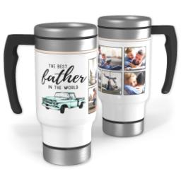 Thumbnail for 14oz Stainless Steel Travel Photo Mug with Best Father design 1