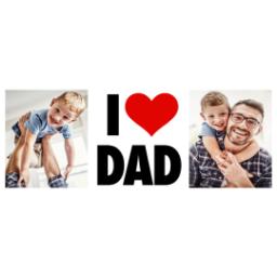 Thumbnail for 14oz Stainless Steel Travel Photo Mug with I Heart Dad design 2