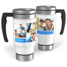 Thumbnail for 14oz Stainless Steel Travel Photo Mug with XO Dad design 1