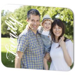 Thumbnail for Photo Mouse Pad with Just Family design 2