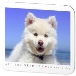 Thumbnail for Picture Mouse Pads with Puppy Love design 2