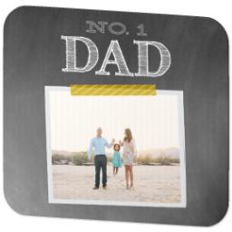 Thumbnail for Picture Mouse Pads with Chalkboard Dad design 2