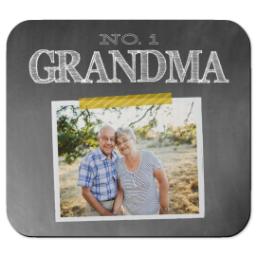 Thumbnail for Picture Mouse Pads with Chalkboard Grandma design 1
