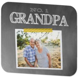 Thumbnail for Picture Mouse Pads with Chalkboard Grandpa design 2