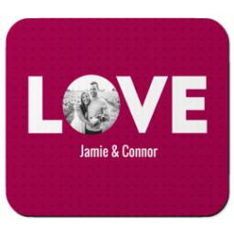 Thumbnail for Picture Mouse Pads with Love Cutout design 1