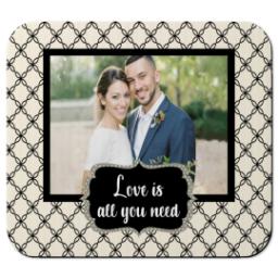 Thumbnail for Picture Mouse Pads with Love Is All You Need design 1