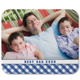 Thumbnail for Photo Mouse Pad with Classic Best Dad design 1