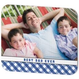 Thumbnail for Photo Mouse Pad with Classic Best Dad design 2