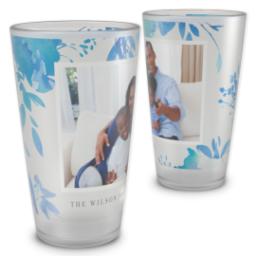 Thumbnail for Personalized Pint Glass with Tiffany Blue China design 2