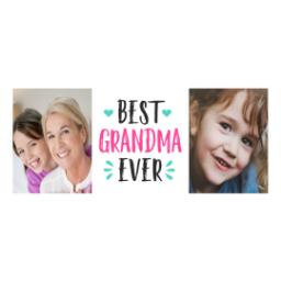 Thumbnail for 14oz Stainless Steel Travel Photo Mug with Best Grandma Ever Brights design 2