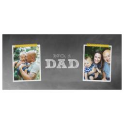 Thumbnail for 14oz Stainless Steel Travel Photo Mug with Chalkboard Dad design 2