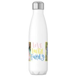 Thumbnail for 17oz Slim Water Bottle with Family Feelings Multi design 1