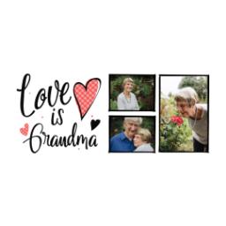 Thumbnail for 14oz Stainless Steel Travel Photo Mug with Grandma Hearts design 2
