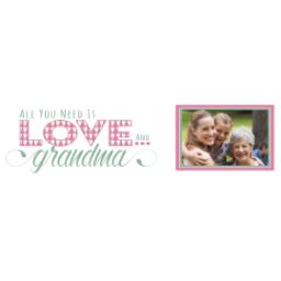 Thumbnail for Stainless Steel Tumbler, 14oz with Love and Grandma design 2