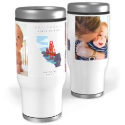 Thumbnail for Stainless Steel Tumbler, 14oz with Scenic View California design 1